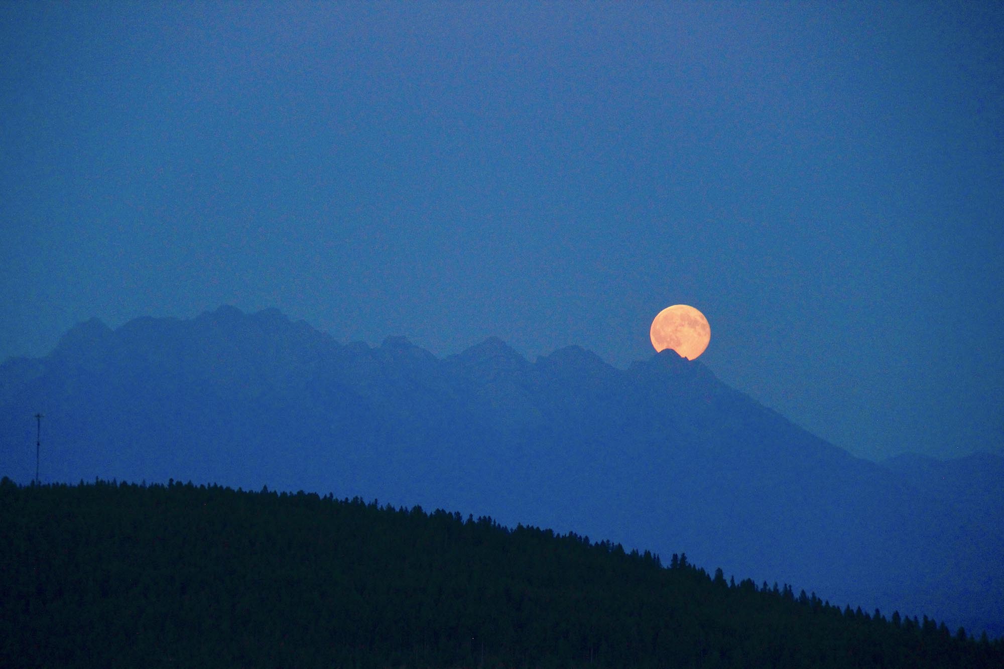 Once in a blue moon in the Kimberley, B.C., region.
