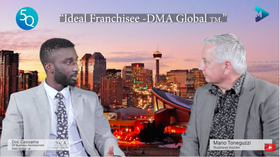 The ideal franchisee for DMA Global